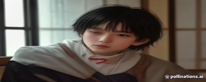 萝幼社平台首页展示画面，色彩绚丽的二次元动漫角色插画大横幅，充满活力的靛蓝紫色渐变背景氛围